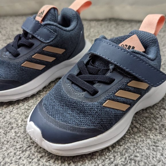 Adidas Unisex-Child RapidaRun X El Running Shoes - Kids 7C - Picture 3 of 3